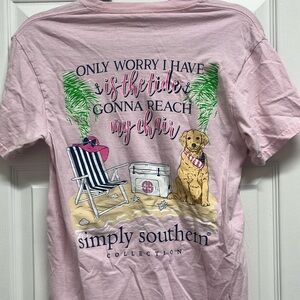 Simply Southern Golden Retriever TShirt